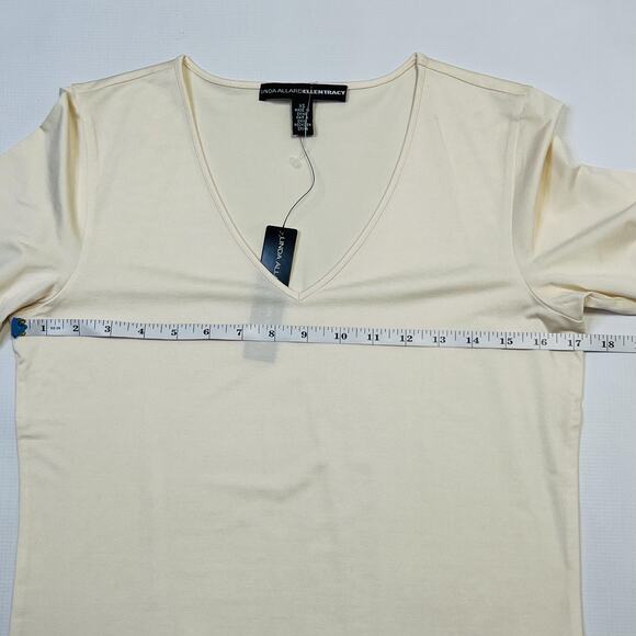 Linda Allard Ellen Tracy Blazer Womens 2 Silk Blend Belted Jacket Set XS Top - Picture 7 of 16